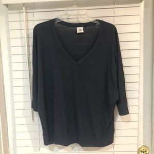 EUC Cabi Size Large Long Sleeve Blue Top